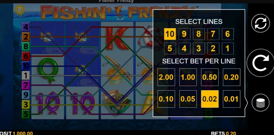 Play Fishin Frenzy