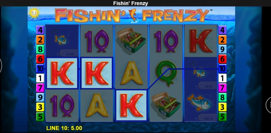 Fishin Frenzy Heyspin license